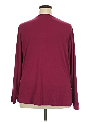 Just My Size Long Sleeve Blouse (view 2)