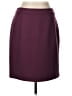 Halogen Solid Burgundy Formal Skirt Size 12 Petite - photo 1
