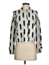 Pilcro by Anthropologie Print Silver Jacket Size XS - photo 1