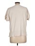 Splendid 100% Polyester Ivory Short Sleeve Blouse Size L - photo 2