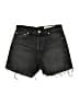 Rag & Bone Black Denim Shorts Size 26 waist - photo 1