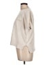 Splendid 100% Polyester Ivory Short Sleeve Blouse Size L - photo 5