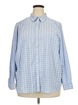 Talbots Outlet Long Sleeve Button Down Shirt