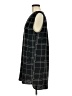Leith 100% Polyester Plaid Black Casual Dress Size M - photo 5