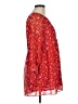 Free People 100% Polyester Paisley Red Casual Dress Size 8 - photo 4