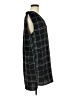 Leith 100% Polyester Plaid Black Casual Dress Size M - photo 4