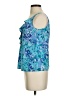 Ann Taylor LOFT Outlet Blue Sleeveless Top Size XXS (petite) - photo 5