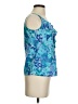 Ann Taylor LOFT Outlet Blue Sleeveless Top Size XXS (petite) - photo 4