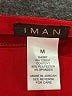 IMAN Red 3/4 Sleeve T-Shirt Size M - photo 7