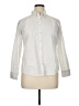 Lands' End Ivory Long Sleeve Button-Down Shirt Size 14 (petite) - photo 1