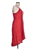 Express 100% Rayon Red Cocktail Dress Size L - photo 4