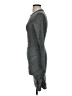 Express Solid Gray Casual Dress Size XXS - photo 5