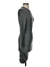 Express Solid Gray Casual Dress Size XXS - photo 4
