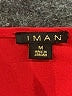 IMAN Red Sleeveless T-Shirt Size M - photo 7
