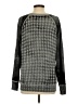 Ruff Hewn 100% Cotton Houndstooth Gray Pullover Sweater Size S - photo 2