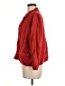 CAbi 100% Cotton Solid Red Blazer Size M - photo 5