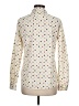 Unbranded Polka Dots Ivory Long Sleeve Blouse Size M - photo 2