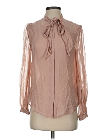 7 For All Mankind Long Sleeve Blouse (view 1)