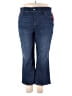 SPANX Color Block Blue Jeans Size 3X Petite - photo 1