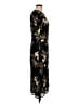 Reformation Floral Black Cocktail Dress Size 10 - photo 4