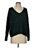 Express 100% Polyester Solid Green Pullover Sweater Size S - photo 1