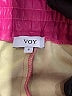 VOY Metallic Pink Shorts Size S - photo 3