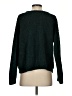 Express 100% Polyester Solid Green Pullover Sweater Size S - photo 2