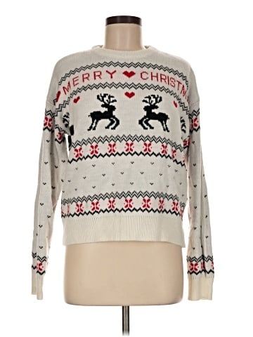 Simplee Pullover Sweater (view 1)