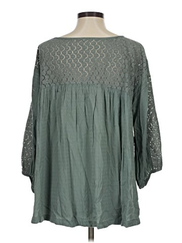 Free People 3/4 Sleeve Blouse (view 2)