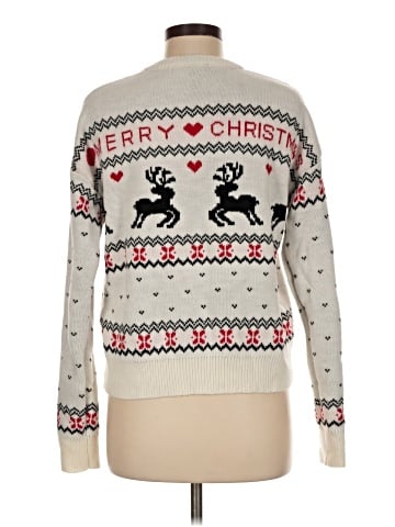 Simplee Pullover Sweater (view 2)