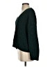 Express 100% Polyester Solid Green Pullover Sweater Size S - photo 5