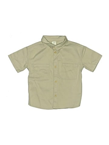 H&M Short Sleeve Button-Down Shirt (view 1)