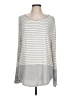 Adora Gray Long Sleeve Top Size L - photo 1