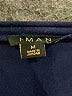 IMAN Blue 3/4 Sleeve Top Size M - photo 7