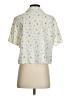 ABound Floral Ivory Short Sleeve Blouse Size S - photo 2