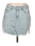 Rewash 100% Cotton Blue Denim Skirt Size 13 - photo 1