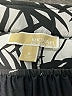 MICHAEL Michael Kors 100% Polyester Print Black Casual Pants Size 8 - photo 7