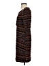 Connected Apparel Tweed Brown Casual Dress Size 4 - photo 5