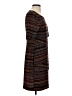 Connected Apparel Tweed Brown Casual Dress Size 4 - photo 4