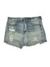 Universal Thread Blue Denim Shorts Size 14 - photo 1