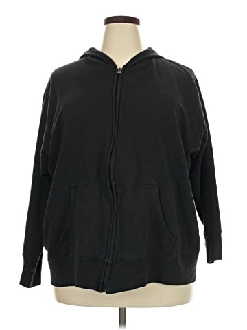 Just My Size Zip Up Hoodie (view 1)