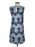 Tulle 100% Polyester Graphic Blue Casual Dress Size S - photo 2