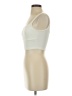 Pull&Bear Ivory Sleeveless Top Size S - photo 5