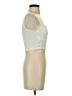 Pull&Bear Ivory Sleeveless Top Size S - photo 4