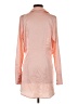 Runaway 100% Polyester Pink Long Sleeve Blouse Size S - photo 2