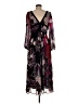 Let Me Be 100% Viscose Purple Cocktail Dress Size M - photo 2