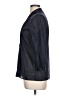 Theory Blue Black 3/4 Sleeve Blouse Size L - photo 5