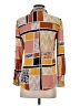 The Odells 100% Rayon Color Block Orange Long Sleeve Button-Down Shirt Size XS - photo 2
