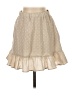 Polly Polka Dots Ivory Casual Skirt Size 4 - photo 1