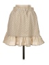 Polly Polka Dots Ivory Casual Skirt Size 4 - photo 2